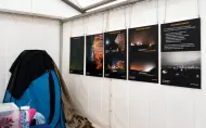 Ekspozycja poświęcona skutkom nadmiernego oświetlenia nocnego